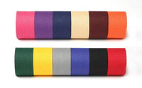 Athletic Tape - 12 Colors - Black, Beige, Blue, Red, Navy, Orange, Purple, Pink, Gray, Gold, Green, Maroon M-tape