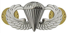 Load image into Gallery viewer, Badges And Collar Devices Army Basic Parachutist Badge Mirrored Finish - Regulation
