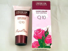 Load image into Gallery viewer, Regina Floris Hand Cream Q10 Lux Anti-Age Rose OIL of Bulgaria Paraben Free 50ml
