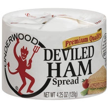 Load image into Gallery viewer, UNDERWOOD DEVILED HAM SPREAD 4.25 OZ (PACK OF 2) by Underwood
