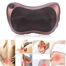 Load image into Gallery viewer, Electronic massage pillow electronic heating, massage pillow kneading back neck neck shoulder, deep kneading massage pad suitable for car home and office
