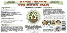 Load image into Gallery viewer, Yin Chen Hao Alcohol-Free Liquid Extract, Yin Chen Hao (Artemisia Capillaris) Dried Herb Glycerite Natural Herbal Supplement, Hawaii Pharm, USA 2 fl.oz
