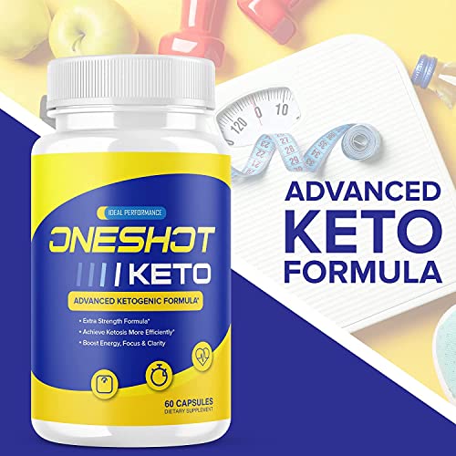 Ideal Performance One Shot Keto Pills Extra Strength Oneshot Keto 60