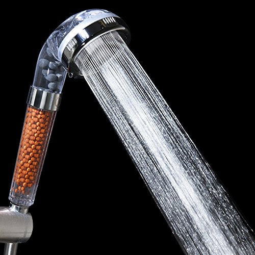 vivian Filtration Shower Head for Dry Skin & Hair High Pressure Water Saving Ionic Handheld Showerhead