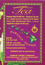 Load image into Gallery viewer, Hawaii Passion Fruit Na Pali Black Tea 20 Teabag Box
