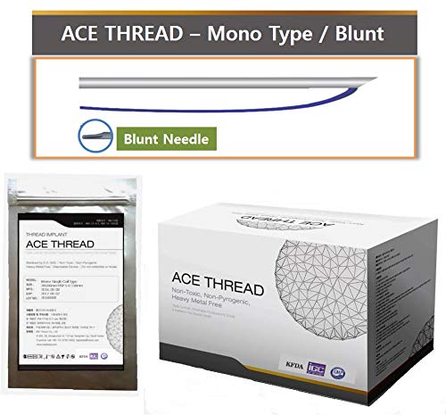 Eye Care - ACE PDO thread lift KOREA - Mono Type/Blunt 30G25 (20pcs) for Eye Care (30G25/35)
