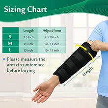 Load image into Gallery viewer, Elbow Splint Brace Ulnar Nerve Entrapment Cubital Tunnel for Sleeping Elbow Immobilizer Arm Brace Night Support for Pain Tennis Arthritis Elbow Restraint Wrap Arm Band (L)
