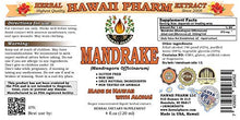 Load image into Gallery viewer, Mandrake (Mandragora Officinarum) Liquid Extract 4 Oz

